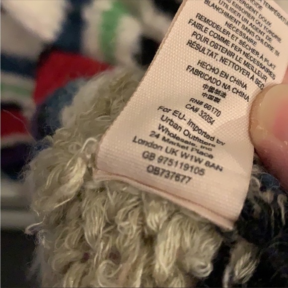 Free People Alpaca Wool Stripe Cardigan Sweater - Picture 9 of 9